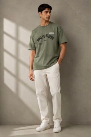 714A6AB5-AF3B-433C-968C-E1A79258EB96 Dyed Oversized Tee - Basil Green